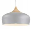 Pendant Lamp TOOLIGHT APP182-1CP BARI Grey Brown Metal E27