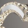 LED HANGING CEILING LAMP TOOLIGHT APP1770-CP CHROME 60CM