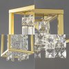 Pendant Lamp TOOLIGHT APP1111 PERPENDICULAIRE Metal Gold E27 1-light point