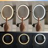 MIRROR REA GLOW BLACK LED