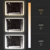 Mirror LED 90x60cm PRO SQR BLUETOOTH