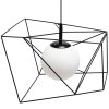 Pendant Lamp TOOLIGHT APP1022-1CP Black 1-light point E27 34x34x26-106cm