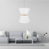 CEILING LAMP CHANDELIER TOOLIGHT APP1504-1CP WHITE