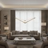 CEILING LAMP CHANDELIER TOOLIGHT APP1776-CP BRUSH GOLD LED