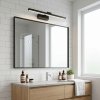 Wall Lamp Rea App1867-1W Black 60Cm Led
