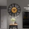 Round Wall Clock Loft 35 cm metal/wood MC70902