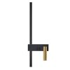 WALL LAMP APP1439-W RIGHT BLACK GOLD