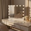 MIRROR REA HOLLYWOOD WHTE 58X45 LED