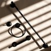 Bathroom hanger Black 332870A