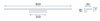 Bathroom Wall LED Light TOOLIGHT APP838-1W FLAT 80cm Gold 12W