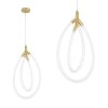 CEILING LAMP CHANDELIER TOOLIGHT LED G017-CP GOLD