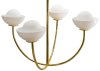 Pendant Lamp TOOLIGHT APP1200-CP Metal Gold - White G9 4-light points