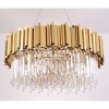 Chandelier Toolight APP601-C Crystal Gold 4-light points E14 38x38x13,5cm