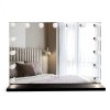 Mirror Rea Hollywood 58X45 Led Black