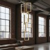 PENDANT CEILING LAMP TOOLIGHT LHJ090-7CP GOLD