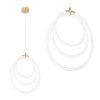 CEILING LAMP CHANDELIER TOOLIGHT LED G016-CP GOLD