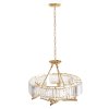 Pendant Lamp TOOLIGHT APP789-6C Cristal 6-light points E14 83x83x114cm