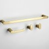 BATHROOM HOOK SET REA MATI GOLD 4 PIECES