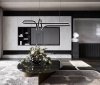 CEILING LAMP CHANDELIER TOOLIGHT LED G038-CP BLACK