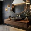 CONCEALED WASHBASIN TAP REA ARLO BRUSH GOLD