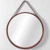 Mirror with Strap REA NBKL-19028 50 cm D.brown
