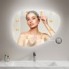 MIRROR REA LED H142 86X63CM TRANSPARENT