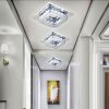 Ceiling LED Lamp Chandelier TOOLIGHT APP406-C Mirror Metal Cristal Square
