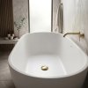BATHTUB PLUG REA 7CM BRUSH GOLD