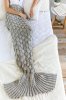 Blanket Mermaid Tail Grey