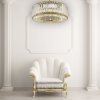 CEILING LAMP CHANDELIER TOOLIGHT APP1652-6CP 50CM GOLD