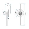 LED WALL LAMP TOOLIGHT LHJ072-W 5 BRUSHED GOLD