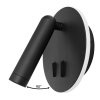 WALL LAMP TOOLIGHT APP1614-1W BLACK