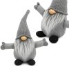 Chrismas Gnome 35cm YX045 GREY