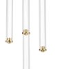 CEILING LAMP CHANDELIER TOOLIGHT LED G024-4CPR GOLD