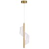 CEILING LAMP CHANDELIER TOOLIGHT LED APP1550-CP GOLD