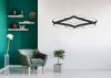 Pendant LED Lamp TOOLIGHT APP793-CP Modern Black + remote control 3-light points 70W 54x54x26-89cm