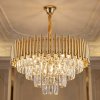Ceiling Lamp Chandelier Toolight Swe103-Cp Gold