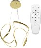 Pendant LED Lamp TOOLIGHT APP386 Modern Metal Gold + remote control