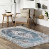 PLUSH DESIGN 2 1.60*2.30 BLUE