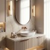 Concealed Washbasin Tap Rea Arcos Brush Copper