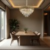 CEILING LAMP CHANDELIER TOOLIGHT G060-CP 60CM GOLD