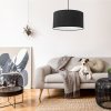 CEILING LAMP CHANDELIER TOOLIGHT APP623-1CP BLACK WHITE 40CM