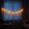Christmas tree lights Garland LED Gold Stars