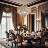 CEILING LAMP CHANDELIER TOOLIGHT G054-CP GOLD 50CM