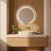 MIRROR REA MODERN 50 LED TRANSPARENT