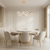CEILING LAMP CHANDELIER REA G154-CP ZŁOTA GOLD