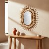 Boho Wall Mirror REA QDJ5749 57cm