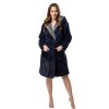 Bathrobe Jordan Navy-Grey M