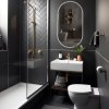 Bathroom LED Mirror REA EGG 50x90 cm