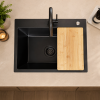 Kitchen Sink Cutting Board Rea P14489 Brown